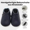 YALION® Baby Krabbelschuhe aus Echtleder, weiche Produktbild-Vorschau 3