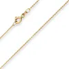 1mm Ankerkette diamantiert Kette Collier Halskette aus 585 Produktbild-Vorschau 1
