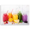 Leinwandbild gesunde fruchtcocktails 90x60 cm Feeby farbe Produktbild-Vorschau 3