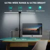 LED stolní lampa se stmívatelnou dvojitou hlavou 80 cm, 24W Náhled obrázku produktu 3