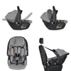 Lorelli Coque bébé i-Size Aria Luxe (40 - 87 cm) réglable, Voir les images du produit 4