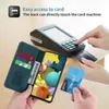 Galaxy A51 5G Hülle, LaimTop Retro Kunstledertasche Produktbild-Vorschau 6
