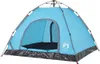 vidaXL Campingzelt 3 Personen Blau Quick Release Produktbild-Vorschau 4