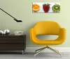 Wallario Premium Leinwandbild Frische Früchte übergossen Produktbild-Vorschau 4