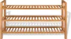 vidaXL Scarpiera a 3 ripiani 100x27x60 cm in legno Anteprima dell’immagine prodotto 8