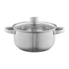 set de 8 casseroles en acier Belly Voir les images du produit 2