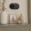 Cadre rétro en porcelaine double I PR1 noir Voir les images du produit 4