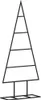 vidaXL Kovový vánoční stromek Deco Black 60 cm Náhled obrázku produktu 1