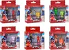 A collage of six product packaging boxes, each containing two Miraculous Ladybug action figures. Anteprima dell’immagine prodotto