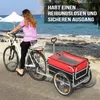 FCH Fahrradanhänger Fahrrad Lastenanhänger 93 x 75 x 58cm Produktbild-Vorschau 7