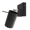 Wandleuchte RING schwarz ein Schalter 1xGU10 10W Stahl Produktbild-Vorschau 1