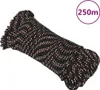 vidaXL Bootsseil Schwarz 4 mm 250 m Polypropylen Náhled obrázku produktu 6