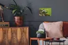 MuchoWow® Poster Waschbär - Blumen - Orange 30x20 cm - Produktbild-Vorschau 2
