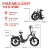 E Bike Herren Elektrofahrräder-Ebike mit 48V 15Ah Samsung Produktbild-Vorschau 15