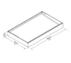 Palram - Canopia Metall Vordach Sophia Clear 1600 Anthrazit Produktbild-Vorschau 7