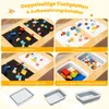COSTWAY Tavolo da gioco per bambini 6 in 1, tavolo Anteprima dell’immagine prodotto 6