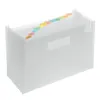 FolderSys 70036-04 Porte-revues à compartiments transparent Voir les images du produit 1