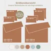 A size chart illustrating different dimensions of bedding products, with color swatches at the bottom. Voir les images du produit