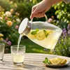 Vilde | Dzbanek szklany 1,8 l - z pokrywką ze stali Podgląd zdjęcia produktu 4