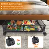 Unterbettbox mit Rollen Unterbettkommode Faltbar Unterbett Produktbild-Vorschau 6