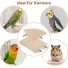 2er Set Vogelplattform aus Holz, Vogel Zubehör – rechteckig Produktbild-Vorschau 5