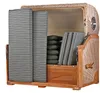 Strandkorb-Set - bene living - Königssee 3-Sitzer Teak - PE Produktbild-Vorschau 15