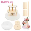 3-stöckiger Tortenständer 30/22/16 cm Brand4Cake Produktbild-Vorschau 3