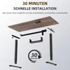 Schreibtisch 180 x 80 cm, Elektrisch höhenverstellbarer Produktbild-Vorschau 4
