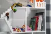 Aga LULILO Spielzeugregal 2in1 Bibliothek CALLA 116cm XXL Produktbild-Vorschau 9