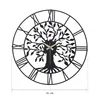 Opviq, Vita - Nero - 1, Orologio da parete decorativo in Anteprima dell’immagine prodotto 3