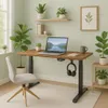 Bureau - Table 140 x 60 x 72 cm - Bureau marron - Bureau Voir les images du produit 10
