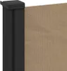 vidaXL Bočná výsuvná markíza Taupe 100x300 cm Náhľad obrázku produktu 7