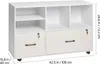 SucceBuy Aktenschrank mit 2 Schubladen und verstellbaren Produktbild-Vorschau 7
