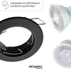 3er Set Oktaplex Einbaustrahler inkl. LED Modul 3.000K Produktbild-Vorschau 4