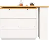 Bartisch ausziehbar 138-203cm, 360° drehbarer Stehtisch mit Produktbild-Vorschau 14