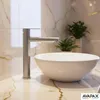 AVAPAX | Hohe Waschtischarmatur - 310 mm Höhe - Edelstahl Produktbild-Vorschau 2