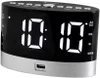 Soundmaster UR580SW, Digitaler Wecker, Schwarz, Silber, FM, Produktbild-Vorschau 3