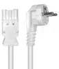 Připojovací kabel Wieland 10630FR bílý 2 m se zástrčkou Náhled obrázku produktu 1