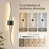 Lampada da parete LED moderna, dimmerabile, con luce bianca Anteprima dell’immagine prodotto 2