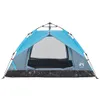 Möbel Kuppel-Campingzelt 3 Personen Blau Quick Release - Produktbild-Vorschau 6
