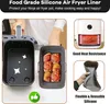 2 Pcs Airfryer Silikonform für Ninja AF400EU AF300EU Double Produktbild-Vorschau 2