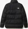 A black puffer jacket from The North Face is shown from the back against a white background. Produktbild-Vorschau