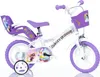 Kinderfahrrad Dino Fahrräder drucken Einhorn ACADEMY 12" Produktbild-Vorschau 1