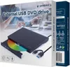 gembird DVW EXT SLIM DVD-USB-03 nero USB-C&3.1 DVD8x CD24x Anteprima dell’immagine prodotto 3