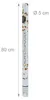 10 x Party Popper da 80 cm, altezza dell'effetto 6-8 m, Anteprima dell’immagine prodotto 4