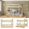 Letto a castello 90 x 200 cm in legno, trasformabile in due Anteprima dell’immagine prodotto 7