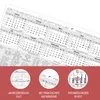 4 Monatskalender 2027 Wandkalender mit rotem Datumsschieber Produktbild-Vorschau 5