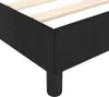 vidaXL Rám postele bez matraca čierny 140x190 cm zamat Náhľad obrázku produktu 6