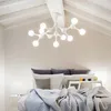 Zeitgenössische Deckenleuchte Nodino Metall Weiß 9 Lichter Produktbild-Vorschau 7