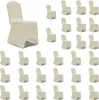 vidaXL Stretch-Stuhlhussen Creme 30 Stk. Produktbild-Vorschau 7